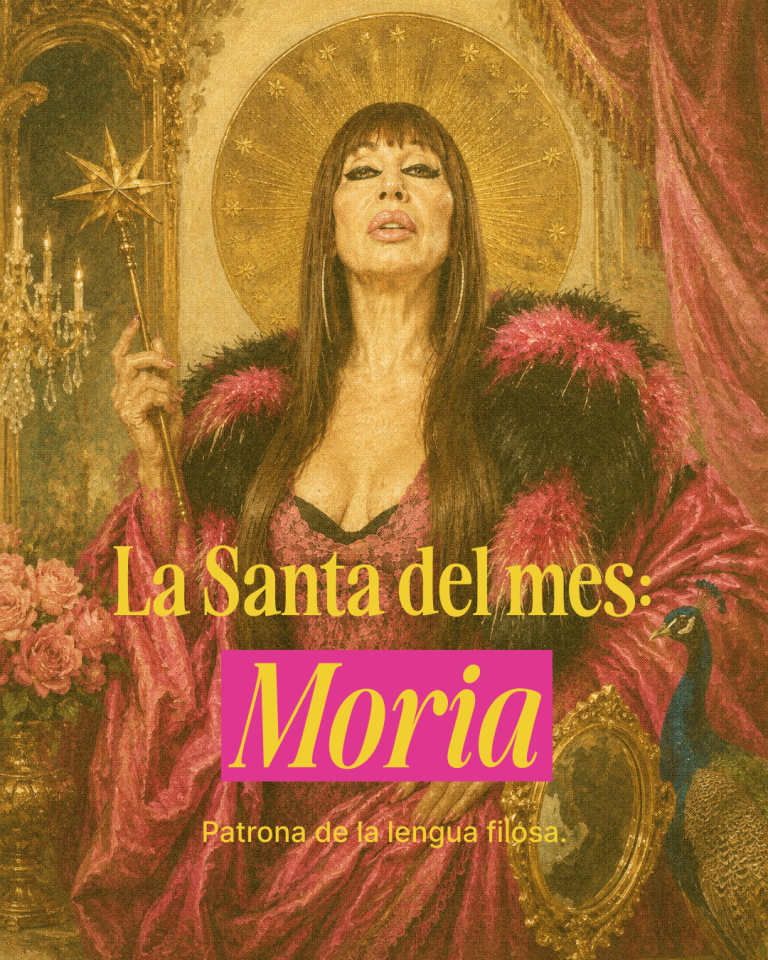 La Santa del Mes: Moria Casán, patrona del branding indomable.